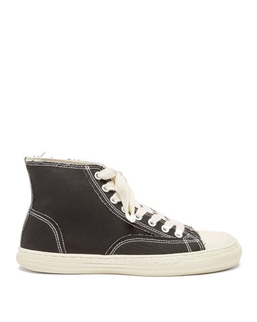 Mens SHOES Mihara Yasuhiro General Scale High-top Canvas Trainers