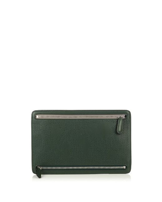 Smythson Atlas leather currency wallet