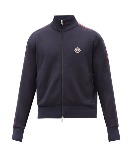 Moncler Logo-patch Jersey Track Top