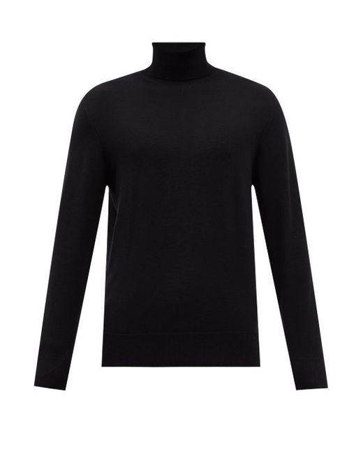 Raey Fitted Responsible Merino-wool Roll-neck Sweater