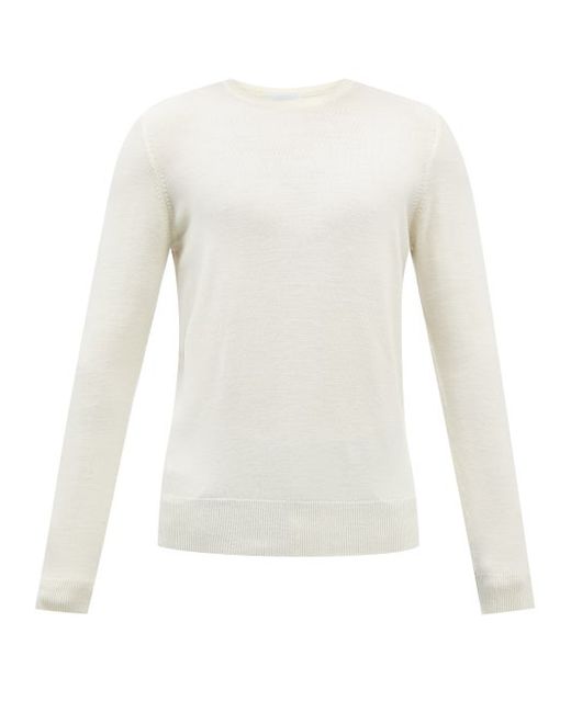 Raey Fitted Responsible Merino-wool Crew-neck Sweater