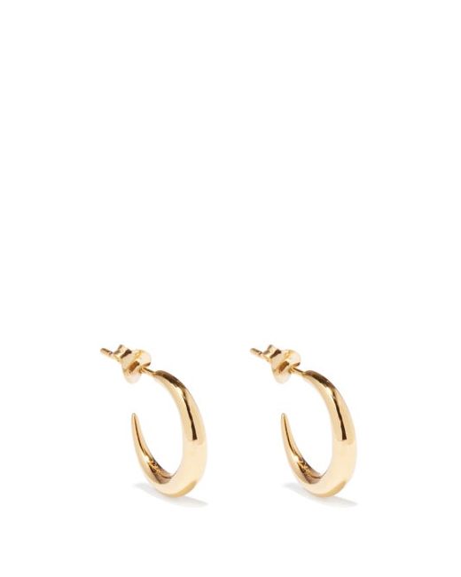 Otiumberg Graduated 14kt Gold-vermeil Hoop Earrings