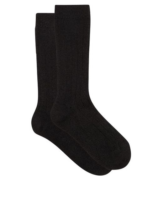Raey Ribbed Mohair-blend Socks