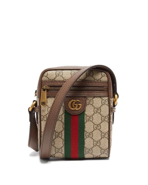 Gucci GG-logo Coated-canvas Cross-body Bag