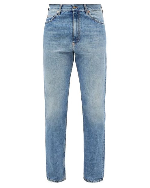 Gucci Horsebit Straight-leg Jeans