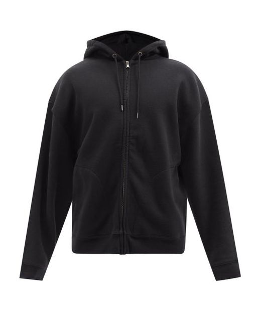 Raey Recycled Cotton-blend Oversized Zip Through Hoodie