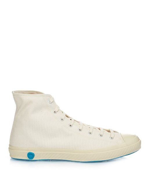 Shoes Like Pottery High-top canvas trainers