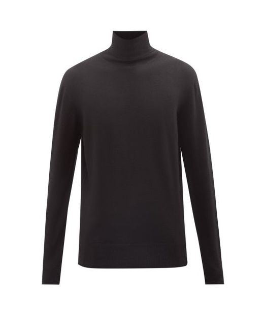 Raey Responsible Cashmere-blend Roll-neck Sweater