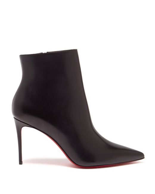 Christian Louboutin So Kate 85 Leather Ankle Boots