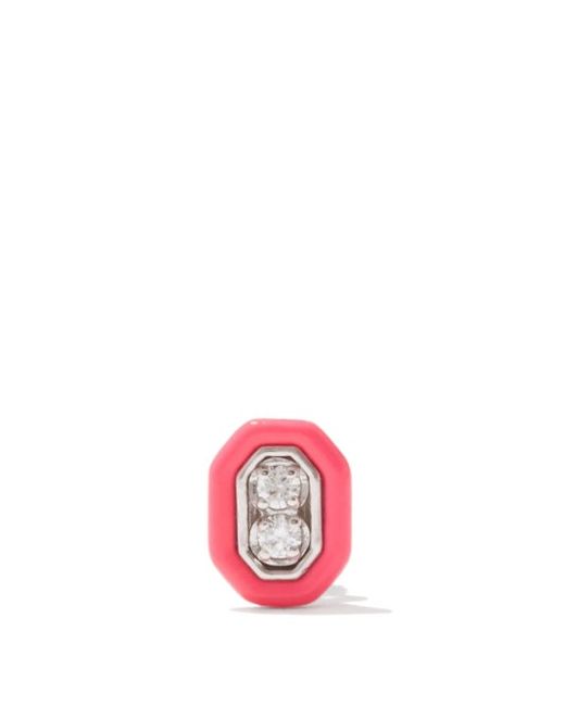 Eéra Roma Diamond 18kt White-gold Single Earring