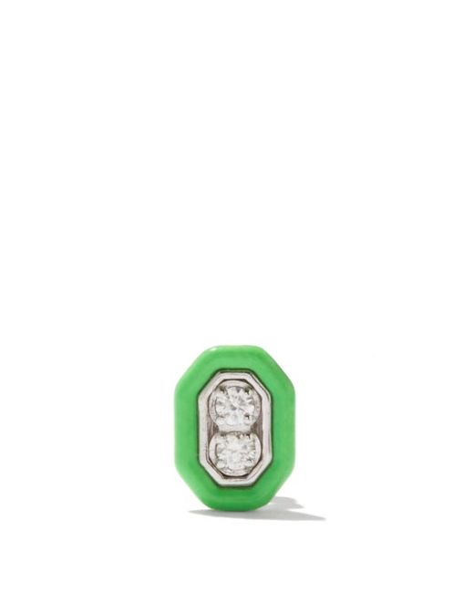 Eéra Roma Diamond 18kt White-gold Single Earring