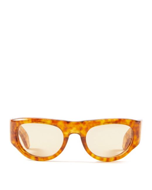 Jacques Marie Mage Clyde Round Tortoiseshell-acetate Sunglasses