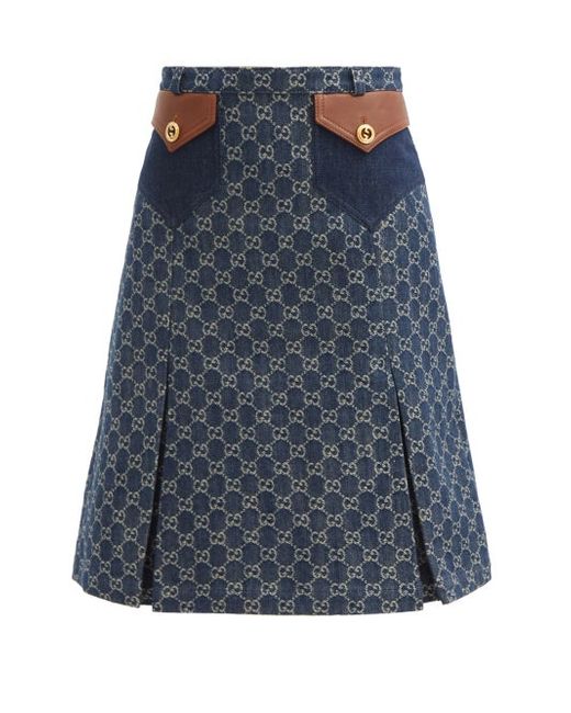 Gucci GG-jacquard Midi Skirt