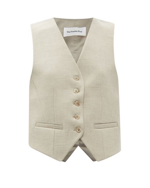 The Frankie Shop Gelso Tailored Waistcoat
