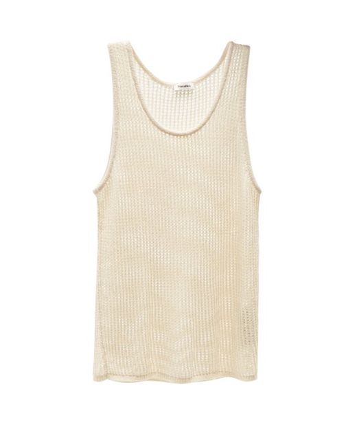 Nanushka Davi Open-knit Organic Cotton-blend Vest