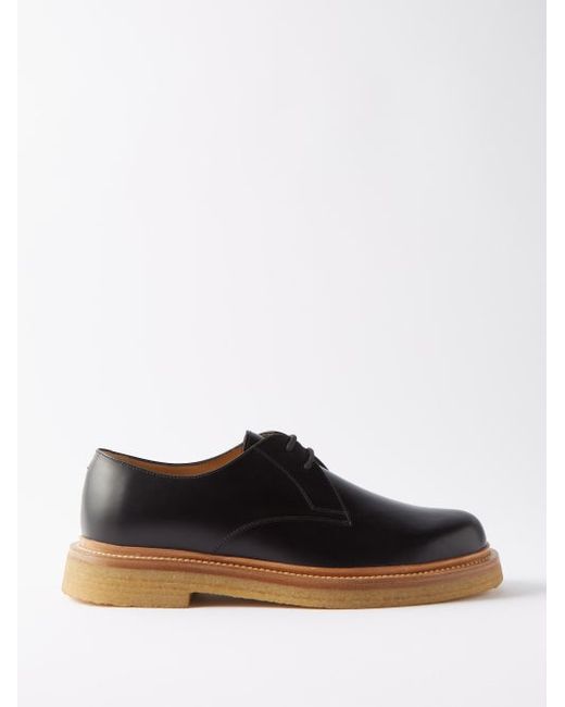 Jil Sander Chunky-sole Leather Derby Shoes