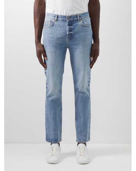 Raey Single Organic-cotton Slim-leg Jeans