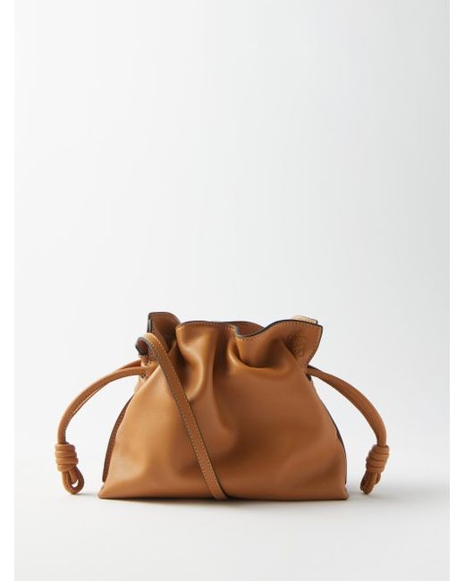 Loewe Flamenco Mini Leather Clutch Bag