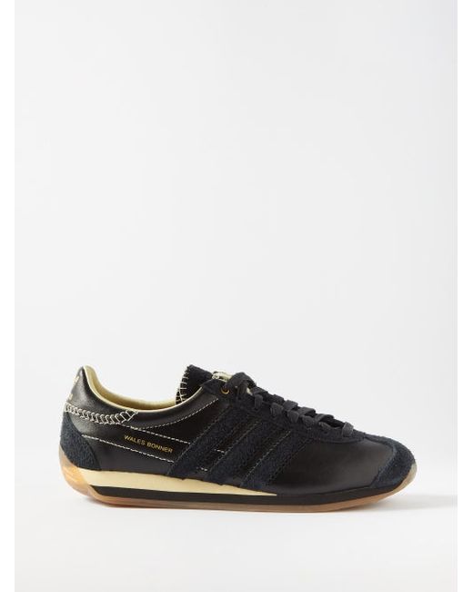 Adidas X Wales Bonner Country Leather Trainers