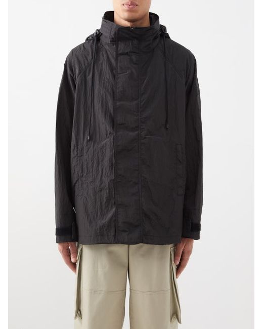 Loewe Crinkled-nylon Hooded Parka Jacket
