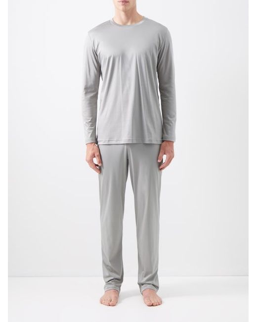 Zimmerli Cotton Long-sleeved Pyjamas