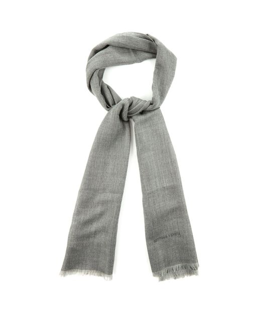 Bottega Veneta Herringbone fine-knit scarf