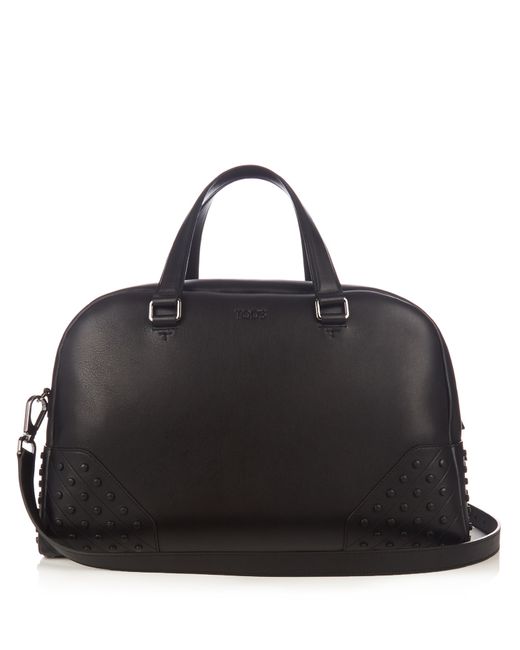 Tod's Gommini leather weekend bag