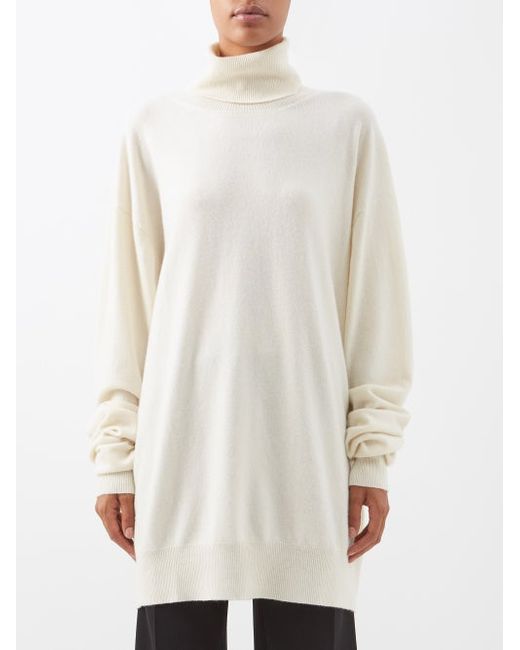 Raey Responsible Cashmere-blend Roll-neck Sweater