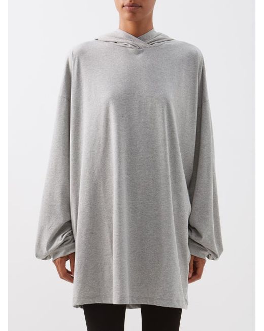 Raey Hooded Oversized Recycled Cotton-blend T-shirt