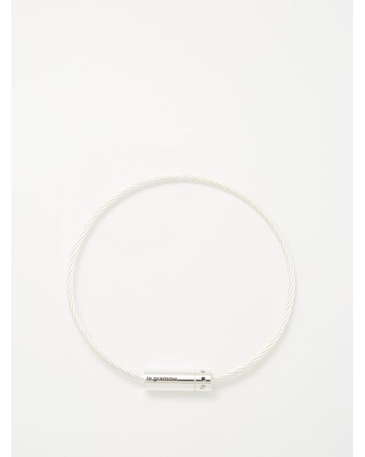 Le Gramme 7g Sterling Cable Bracelet