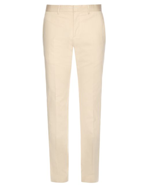Gucci Slim-leg cotton-blend gabardine chino trousers