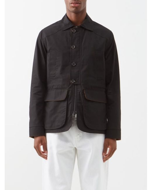Oliver Spencer Brixham Flap-pocket Cotton Jacket