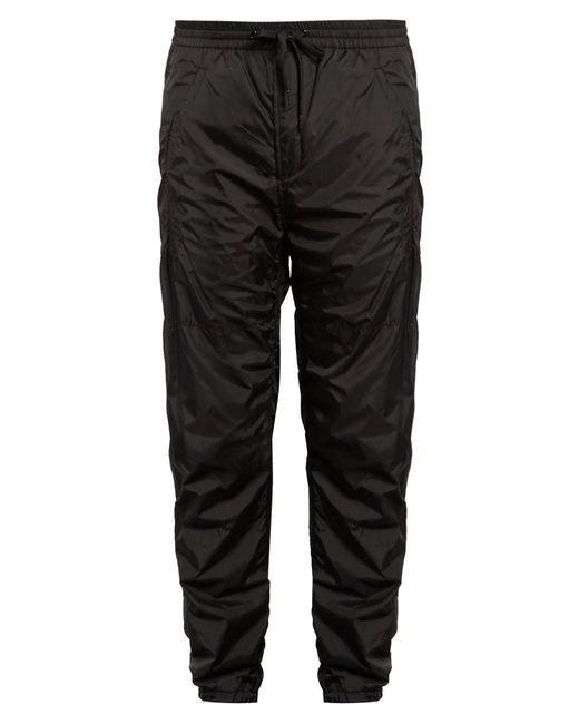 Alexander Wang Relaxed-fit shell track pants