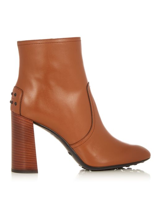 Tod's Gomma leather ankle boots