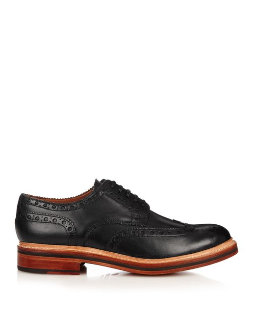 Grenson Archie leather brogues