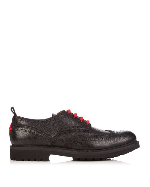 Givenchy Commando leather brogues
