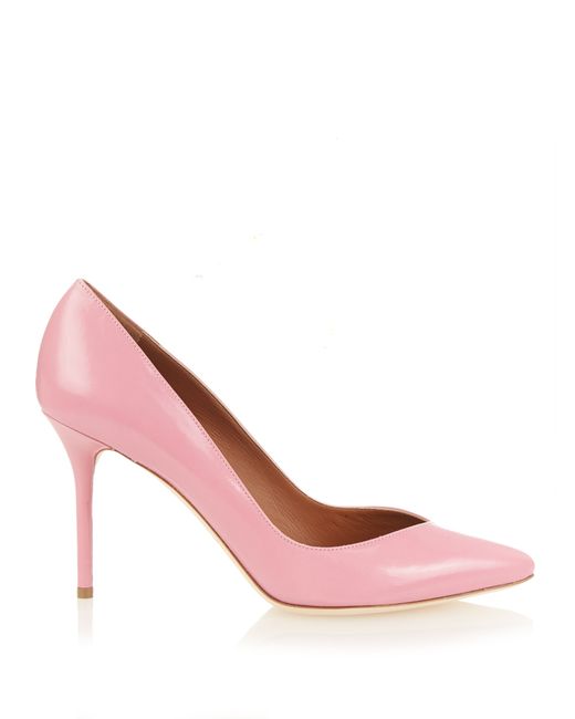 Malone Souliers Brenda point-toe leather pumps