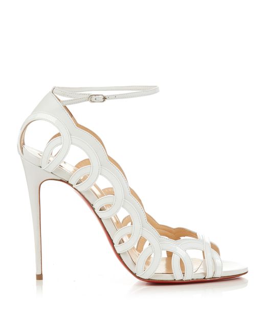 Christian Louboutin Houla Hot 100mm leather sandals