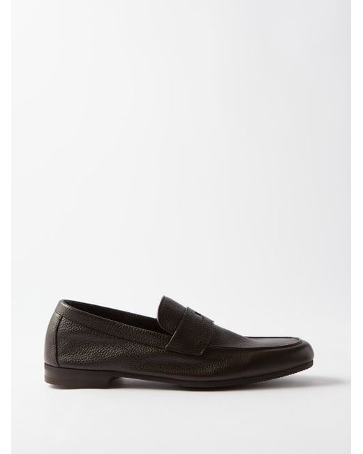 John Lobb Thorne Penny-strap Leather Loafers