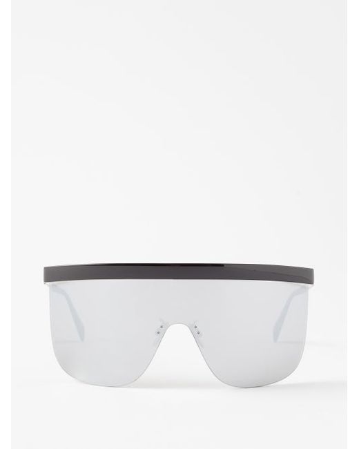 Celine Oversized Shield Sunglasses