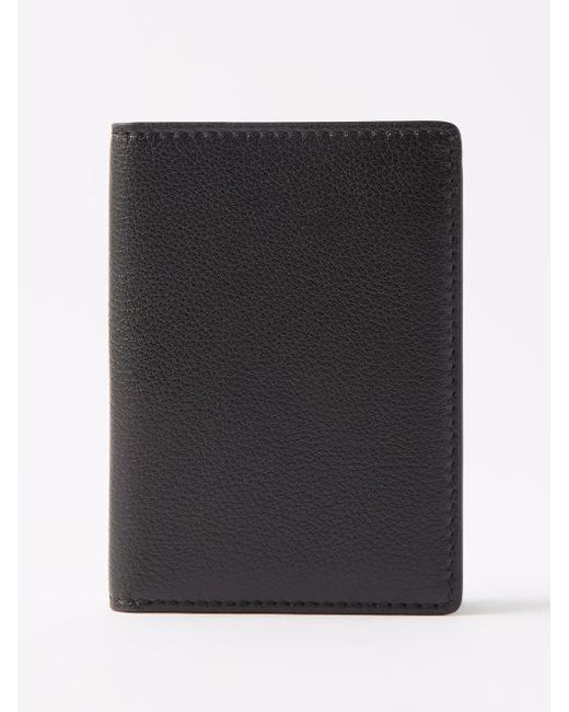 Métier Small Grained-leather Cardholder