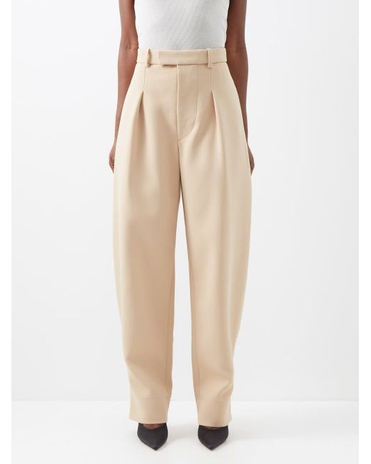 Wardrobe.Nyc X Hailey Bieber Pleated Wool Suit Trousers