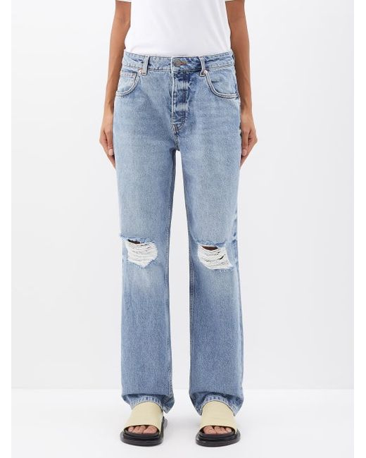 Raey Beyond Organic Cotton Straight-leg Jeans