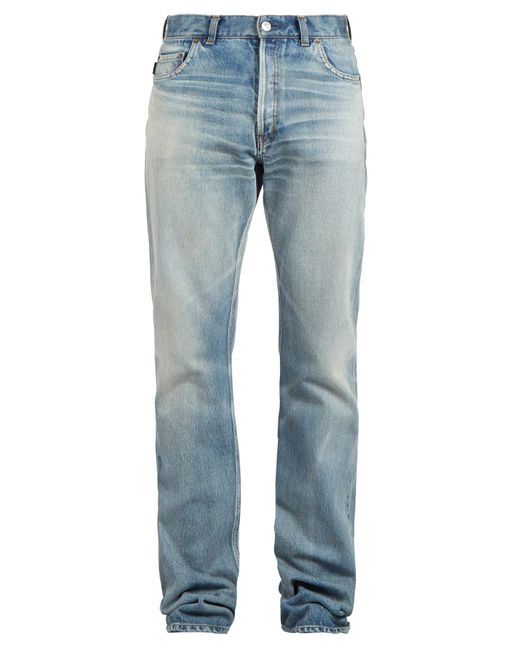 Balenciaga Distressed relaxed jeans