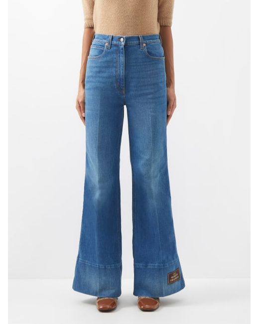 Gucci High-rise Flared Jeans