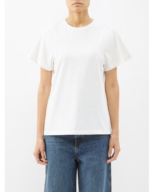 Totême Crew-neck Organic-cotton T-shirt