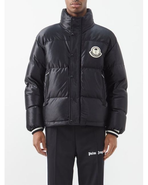 8 Moncler Palm Angels Keon Quilted Jacket