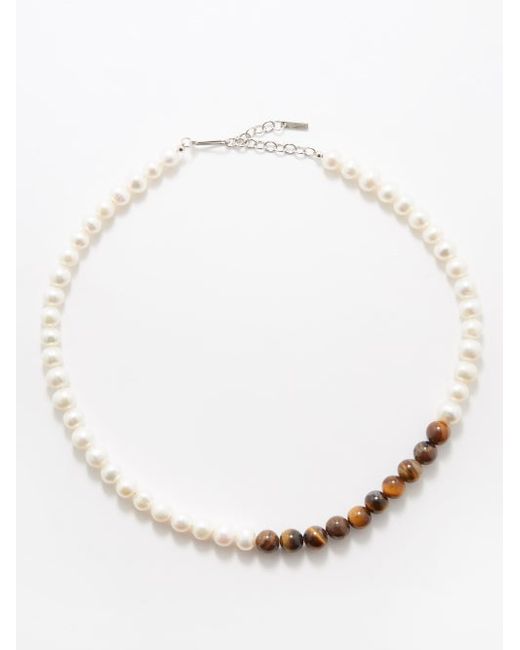 Completedworks Pearl Recycled Necklace