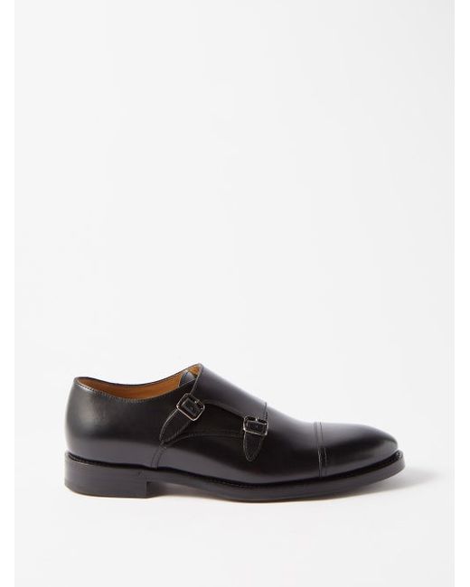 Brunello Cucinelli Monk-strap Leather Shoes