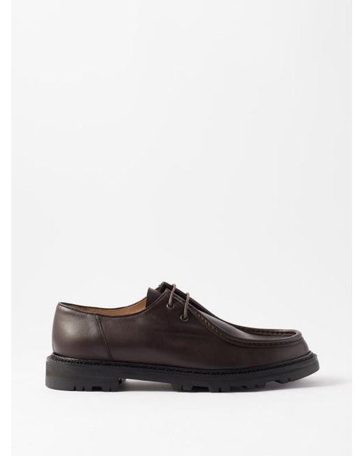 Bode University Leather Derby Shoes